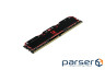 Модуль пам'яті GOODRAM IRDM X Black DDR4 3200MHz 8GB (IR-X3200D464L16SA/8G)