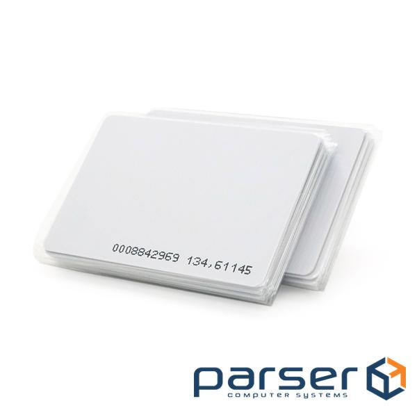 Безконтактна картка ID Em-Marine 125 КГц (TK4100), товщина 1,6 мм. (ДЛЯ ПЕРЕЗАПИСУ) колір (YT33343) (YT33343)