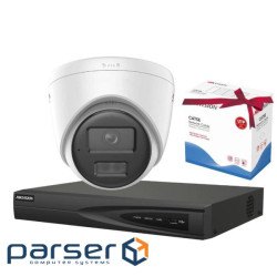 Комплект Hikvision Hikvision DS-2CD1327G2H-LIUF 2МП (2.8мм)