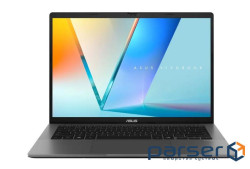 ноутбук 14FMI/C7-240H/16/1TB SSD/Intel UHD/DOS/BL/ Matte Gray ASUS S3407VA-LY099 (90NB1682-M008L0)