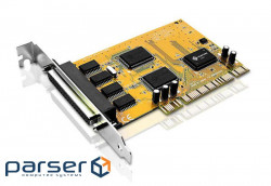 Конвертер 4-портова PCI карта для RS-232, Функція Plug and Play, ATEN. (IC-104S)