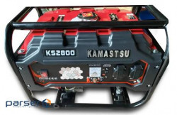 Бензиновий генератор Kamastsu KS2800 максимальна потужність 2 кВт 