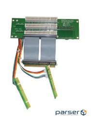 2U Райзер карта 3хPCI-32 слота на довгому гнучкому кабелі (використовуються 3х PCI-32), AIC. (RC2-011E)