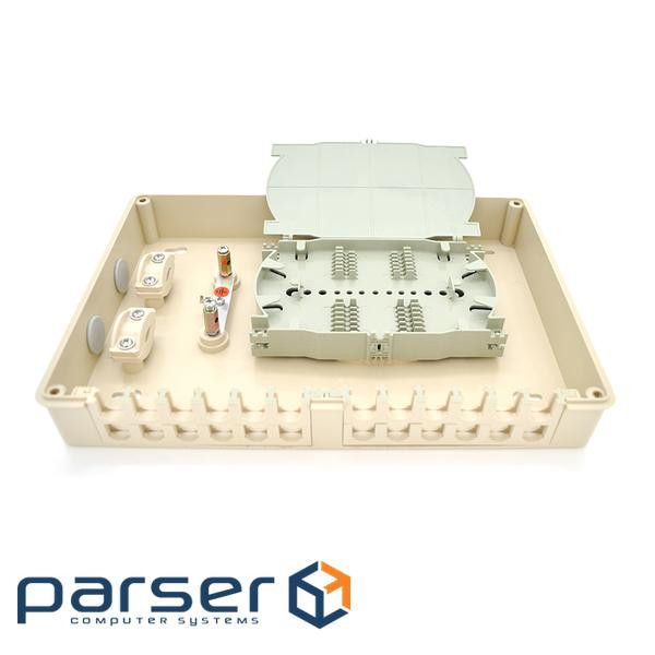 PON-box Merlion ML-OP-F402A-24C до 24 зварних з&apos,єднань, SC Simplex adaptor , SC Simplex adaptor