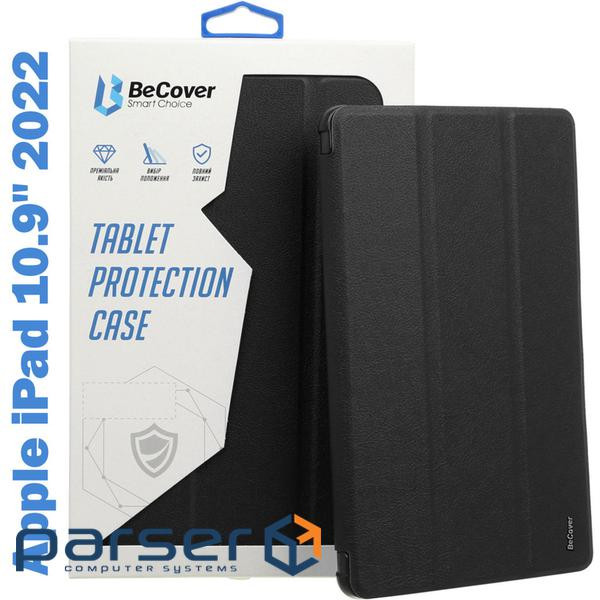 Чохол для планшета BeCover TPU Edge mount Apple Pencil Apple iPad 10.9" 2022 Black (708481)