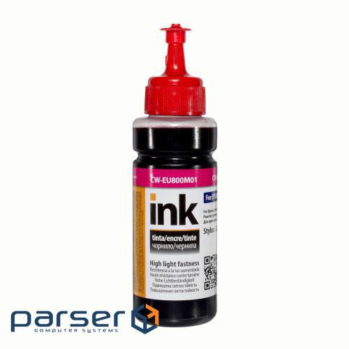 Чорнило ColorWay Epson L800 Magenta EU800M (CW-EU800M01)