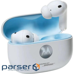 Навушники Motorola Moto Buds 2 plus (PG38C08069) Cool White