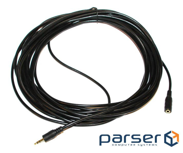 Кабель мультимедійний mini-jack (male-female) 7.5 м, пакет Atcom (11056)