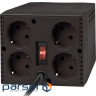 Стабілізатор напруги Defender AVR Premium 1500 600 Вт, 4 розетки, чорний (99060)