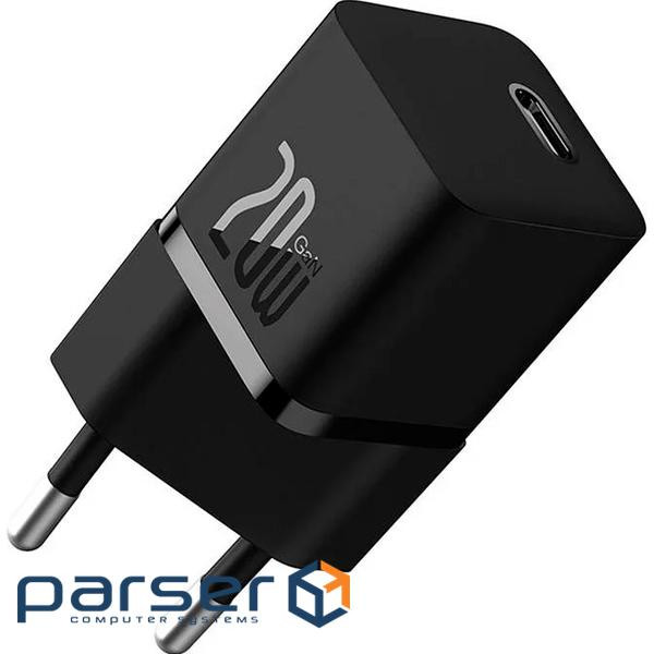 Charger BASEUS GaN5 Fast Charger 1C 20W Black (CCGN050101)