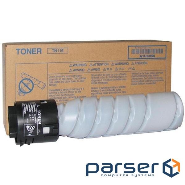 Тонер Konica Minolta TN-116 bizhub 164 (1шт*13,2K) OEM (A1UC050-поштучно) ) (A1UC050*1)