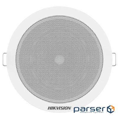 Аналоговий стельовий динамік 6 Вт Hikvision DS-QAE0206G1-V