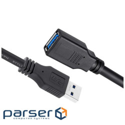 Дата кабель USB 3.0 AM/AF 1.8m black ColorWay (CW-CBUF075-BK)