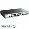 Network switch Cisco SG350X-48-K9-EU Тип - управляемый 3-го уровня, форм-фактор - в стойку, количество портов - 54, порты - SFP+, Gigabit Ethernet, комбинированный, возможность удаленного управления - управляемый, коммутационная способность - 176 Гбит/ с, размер таблицы МАС-адресов - 64000 Кб, корпус - Металический, 48x10/ 100/ 1000TX, 2хSFP+ D-Link DGS-1510-20