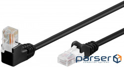 Патч-корд неекранований RJ45 UTP5e 5.0m, patch D=4.9mm AWG26 1x90 Gold,чорний (75.09.4174-10)