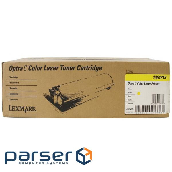 Картридж Lexmark Optra C, 4K, Yellow (1361213)