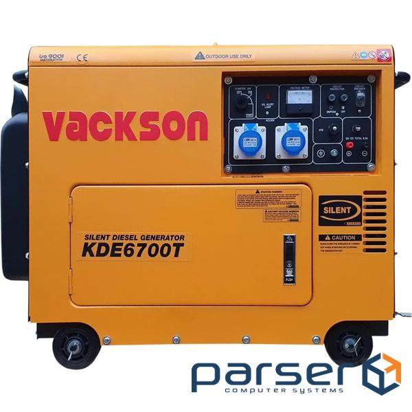 Генератор дизельный Vackson KDE6700T