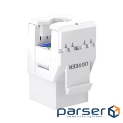 Модуль Keystone RJ45 UTP cat.6 NW186 Unshielded Module 180 White Ugreen (30844)