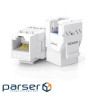 Модуль Keystone RJ45 UTP cat.6 NW186 Unshielded Module 180 White Ugreen (30844)