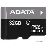 A-DATA microSDHC 32GB memory card adapter class10 UHS1 (AUSDH32GUICL10-RA1)