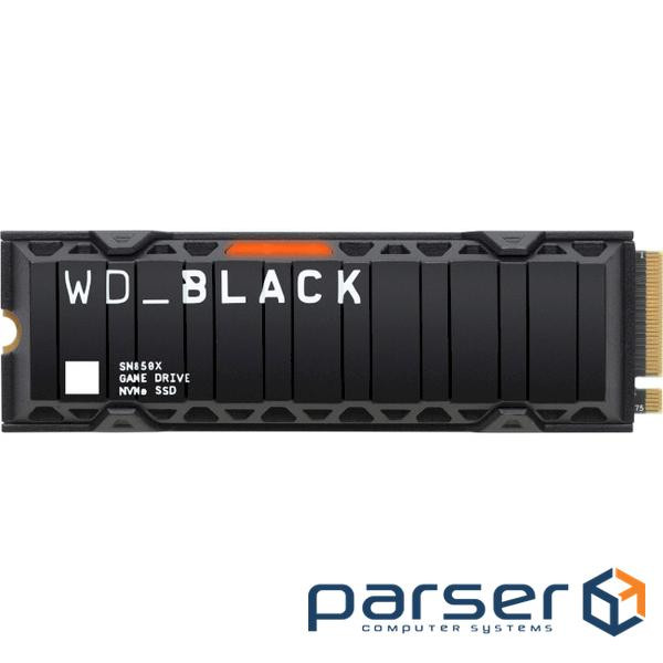 Накопичувач SSD WD Black SN850X w/heatsink 8TB M.2 NVMe (WDS800T2XHE)