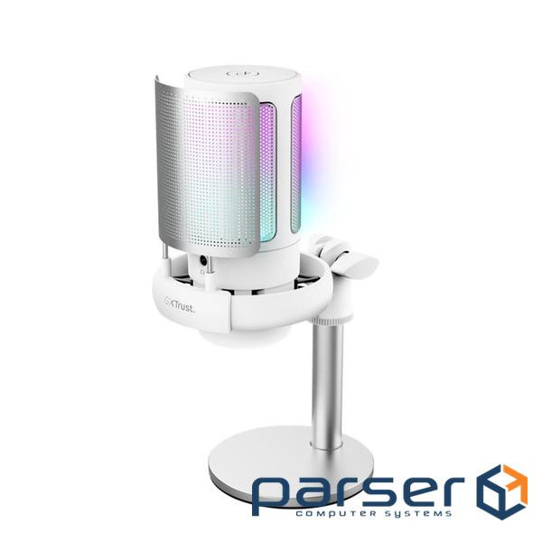 Мікрофон Trust GXT 238W Auron, USB-A, білий (26082)