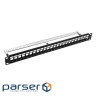 Патч-панель Kingda 19 1U STP для 24 модуля Kyestone (KD-PP23-STP-BK-24P)