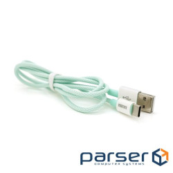 Кабель iKAKU KSC-723 GAOFEI smart charging cable for Type-C, Green, длина 1м , 3.0A, (KSC-723-G-TC)
