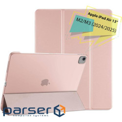 Чeхол-книжка BeCover Tri Fold Hard для Apple iPad Air 13" M2 2024 Pink (711724)