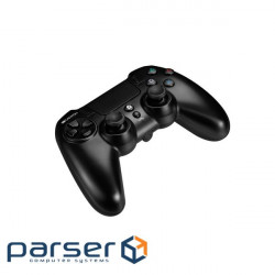 Геймпад CANYON Wireless Gamepad With Touchpad For PS4 Black (CND-GPW5)