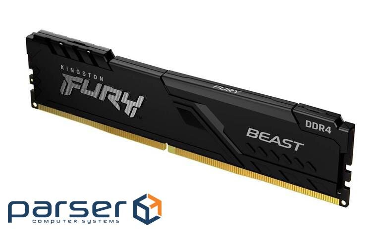 Computer memory module DDR4 16GB 3600 MHz Fury Beast Black Kingston Fury (ex.H (KF436C18BB/16)