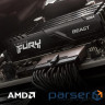 Computer memory module DDR4 16GB 3600 MHz Fury Beast Black Kingston Fury (ex.H (KF436C18BB/16)