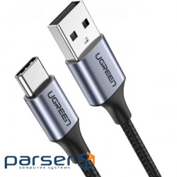 Кабель UGREEN US288 USB-A to Type-C QC3.0 18W 3м Black (60408) (UGR-60408)