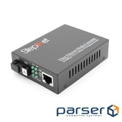 Медіаконвертер Step4Net MC-R-0,1-1SM-1310nm-20-LFP, 1550 WDM одноволоконний Full (MC-R-1310 WDM-LFP)