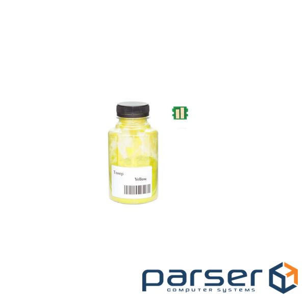 Тонер + чіп АНК для Kyocera Ecosys PA4000/MA4000, TK-5380 бутль 250г 10000 ст. Yellow (50000484) . Yellow (50000484)