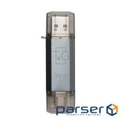 Флеш-накопитель USB 3.0 16GB Type-C T&G 009 Star Series Silver (TG009TC-16GSL3)