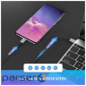 Дата кабель USB-C to USB-C 0.5m 3A 60W US261 black/gray Ugreen (50149)