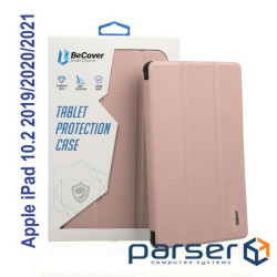 Чохол до планшета BeCover Soft Edge Pencil mount Apple iPad 10.2 2019/2020/2021 Pink (706815)