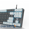 Клавіатура AULA Wind F3287 KRGD Blue Switch Gray/White (6948391240954)