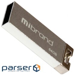 Flash drive MIBRAND Chameleon 64GB Silver (MI2.0/CH64U6S)
