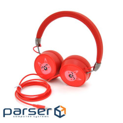 Навушники провідні GORSUN GS-771, Red, Blister (GS-771R) GORSUN GS-771, Red, Blister (GS-771R)