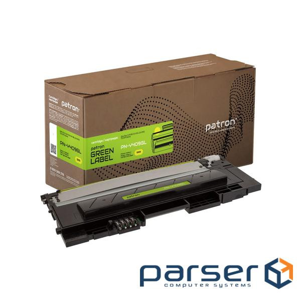 Тонер-картридж Patron Samsung CLT-409S Green Label, yellow (PN-Y409GL)