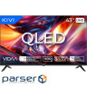 Телевізор 43", QLED, UHD, VIDAA KIVI 43U9000HB