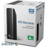 Зовнішній жорсткий диск 3.5 "4TB Western Digital (WDBWLG0040HBK-EESN)