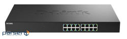 Комутатор D-Link DMS-1016 16x2.5GE, Некерований