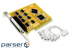 Конвертер 8-портова PCI карта для RS-232, Функція Plug and Play, ATEN. (IC-108S)