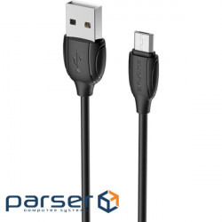 Кабель BOROFONE BX19 Benefit Micro-USB 1m, up to 1.3A (BX19MB)