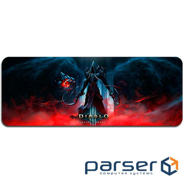 Килимок 400*900 тканинний "Diablo5" з бічним прошивкою, товщина 2 мм, Пак (DB5492) (DB5492)