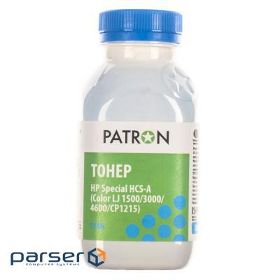 Тонер HP CLJ 1500/3000/4600 / CP1215) CYAN 100г Patron (HCS-A-C-100)