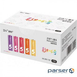 Батарейка ZMI ZI5 Rainbow AA batteries * 40 (AA540) (Ф 01152)